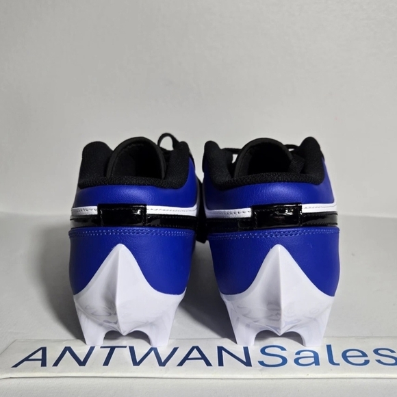Nike Air Jordan 1 Low TD Football Cleats Royal/Black Men\'s Size 9 FJ6245-401 main image 10
